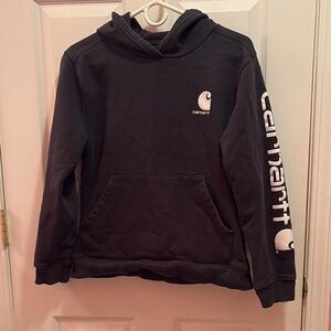 Carhartt Black Sweater with Signature Logo